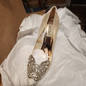 Badgley Mischka Quintana Butterfly Jeweled Heels